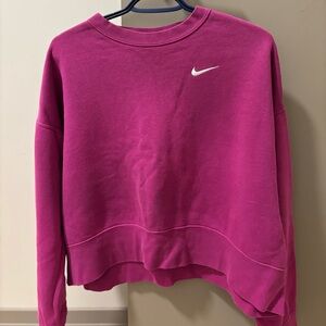 Oversized cropped Nike sweater